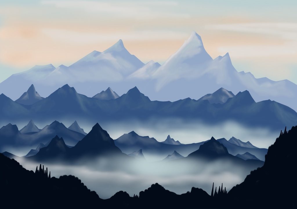 The best graphic designs of mountains for download插图